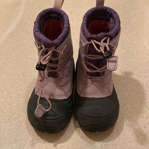 North face girls boots 11 toddler